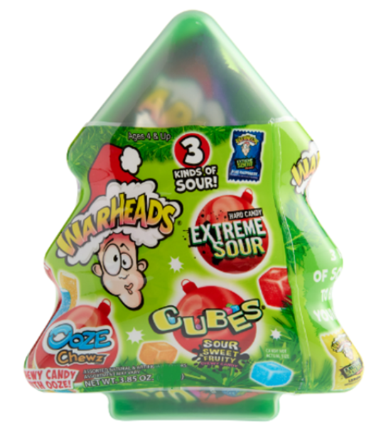 WARHEADS Hard Candy 'Extreme Sour Sweet & Fruity' Chewy Candy 85 gr
